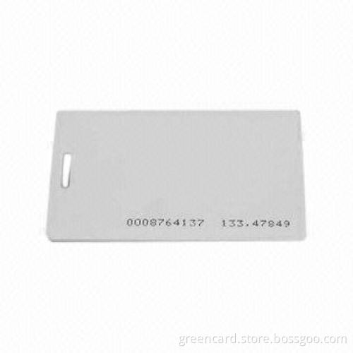 ID Card with Glossy/Matte Surface Finish and 125kHz Operating Frequency